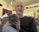 Introducing the Catsters: Christopher & Olga, His Russian Blue Baby